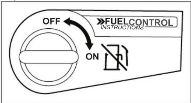 HUSQVARNA ST 424T - To use the fuel switch (for ST 424/427/430 only) - 1