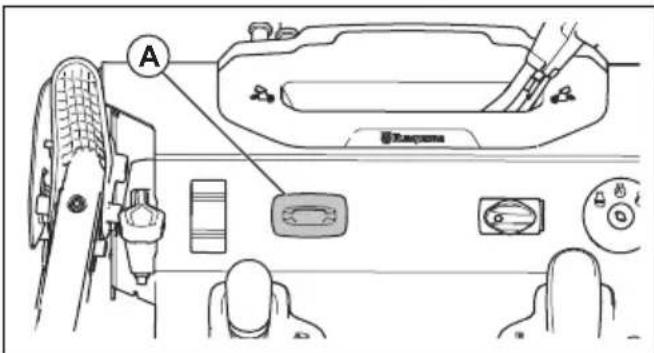 HUSQVARNA ST 424T - Rappel de changement d'huile - 1