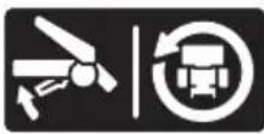 HUSQVARNA ST 430T - Symbole auf dem Gerät - 19