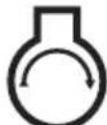 HUSQVARNA ST 430T - Symbols on the product - 4