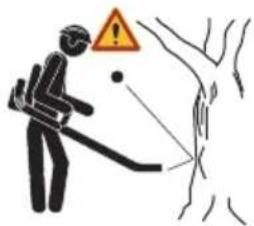 HUSQVARNA 525LK - Symboler på utrustningen och på kraftaggregatet - 4