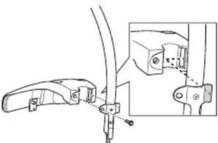 HUSQVARNA 129C - Monteren van trimmerbeschemkap en trimmerkop - 2