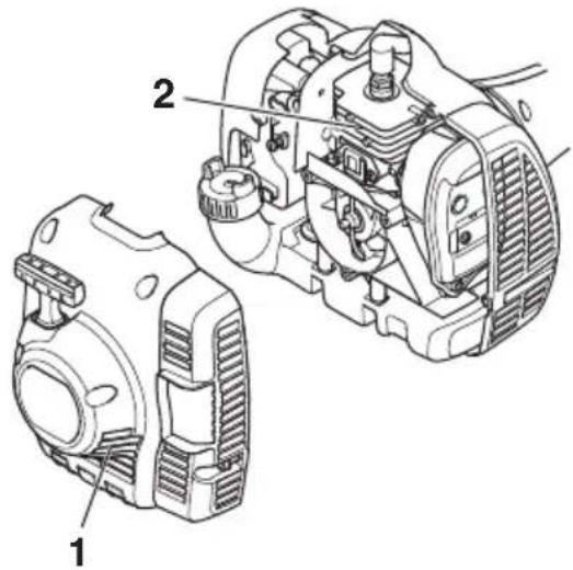 HUSQVARNA 129C - Cooling system - 3
