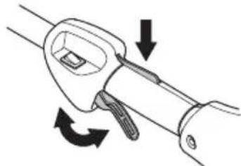 HUSQVARNA 129C - Kaasuliipasimen varmistin - 4