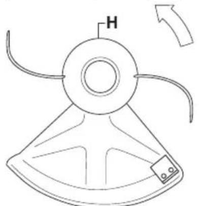 HUSQVARNA 129C - YcTaHOBKa KOHyXa TpIMepa N roJIOBKn TpIMepa - 6
