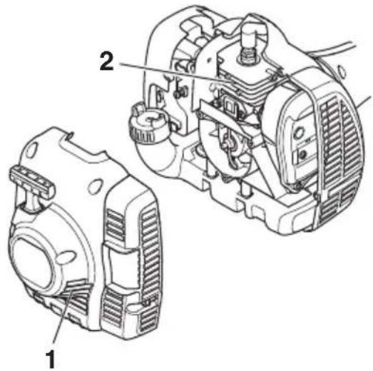 HUSQVARNA 129C - Sogutucusistem - 2