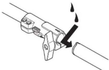 HUSQVARNA 129C - Tube de transmission démontable - 2
