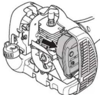 HUSQVARNA 129C - Tlumic vyfuku - 2