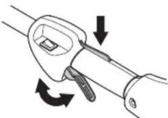 HUSQVARNA 129C - Throttle trigger lockout - 4