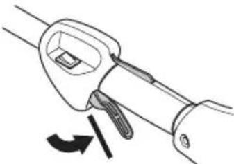 HUSQVARNA 129C - Throttle trigger lockout - 2