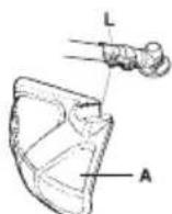 HUSQVARNA 129C - Fitting the trimmer guard and trimmer head - 4