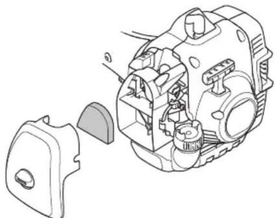 HUSQVARNA 129C - Filtro dell'aria - 3