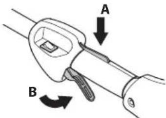 HUSQVARNA 129LK - Gassregulatorsperre - 1