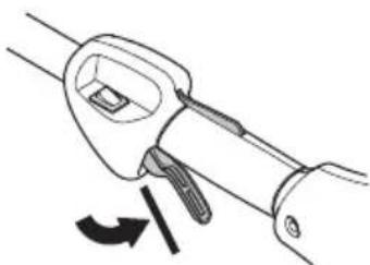 HUSQVARNA 129LK - Poistná páčka plynu - 2