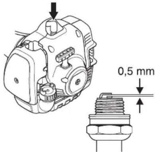 HUSQVARNA 129LK - Zapalovaci svicka - 2