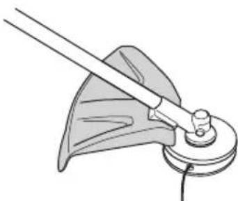 HUSQVARNA 129LK - Proteção do equipamento de corte - 2
