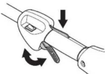 HUSQVARNA 129LK - Throttle trigger lockout - 4