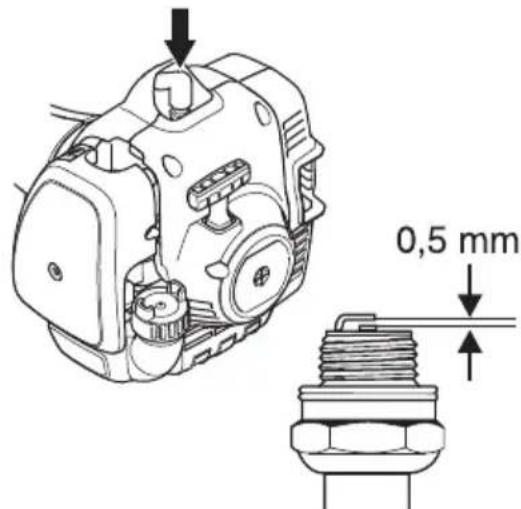 HUSQVARNA 129LK - Vela de ignicao - 2