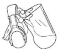 HUSQVARNA 122C - OGONSKYDD - 1