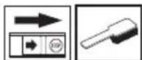 HUSQVARNA 122C - Filtrul de aer - 1