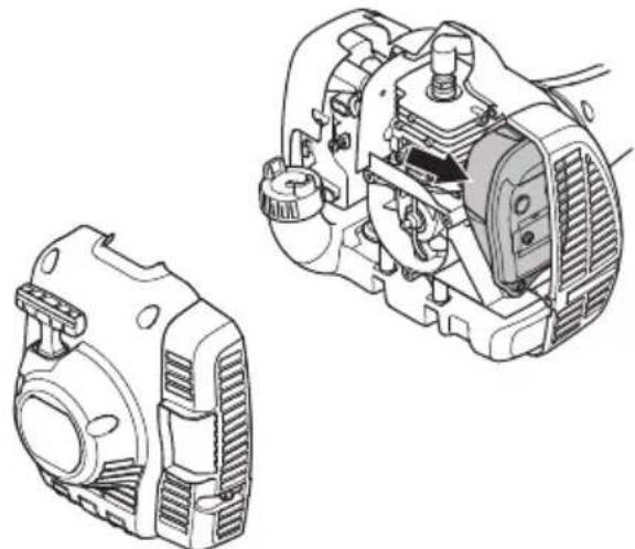 HUSQVARNA 122C - Aänenvaimennin - 3