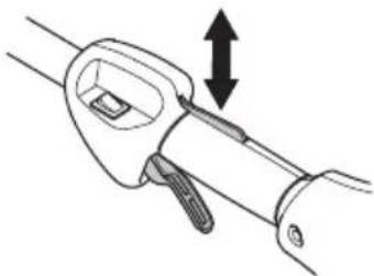 HUSQVARNA 122C - Kaasuliipasimen varmistin - 3