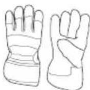 HUSQVARNA 122C - GLOVES - 1