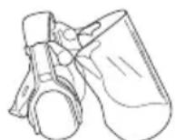HUSQVARNA 122C - CUFFIE PROTETTIVE - 1