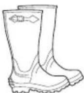 HUSQVARNA 122C - BOOTS - 1