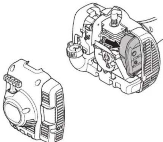HUSQVARNA 122C - Muffler - 3