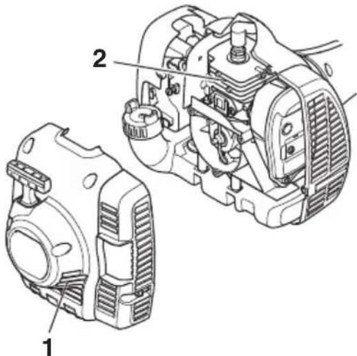 HUSQVARNA 122C - Sogutucusistem - 2