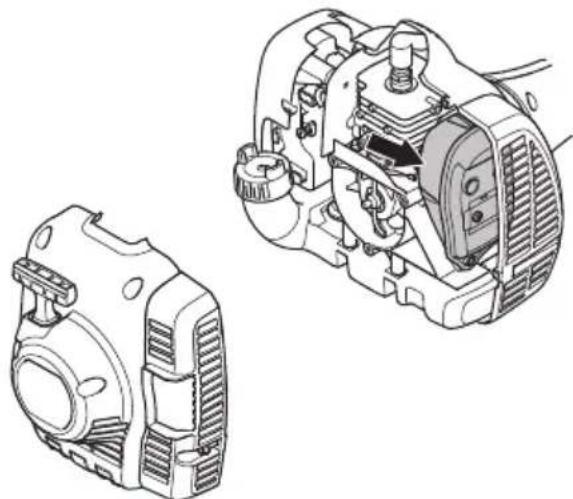 HUSQVARNA 122C - Ljuddampare - 5