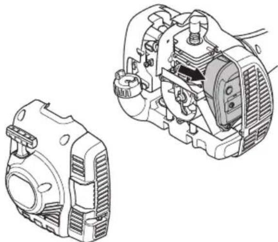HUSQVARNA 122C - Silenciador - 3