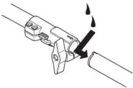 HUSQVARNA 122C - Tube de transmission démontable - 2