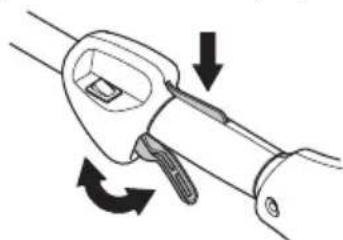 HUSQVARNA 122C - Throttle trigger lockout - 4