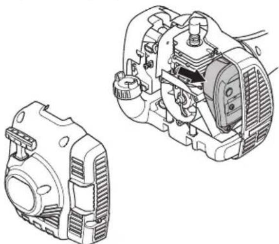 HUSQVARNA 122C - Tlumik - 5