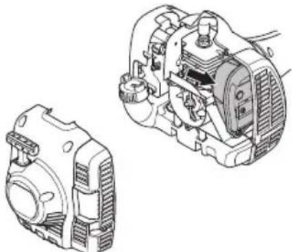 HUSQVARNA 122C - Schalldämpfer - 3
