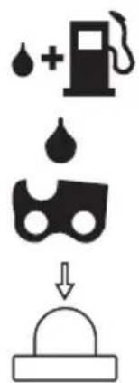 HUSQVARNA 440 II - Simbolos en laquina: - 6