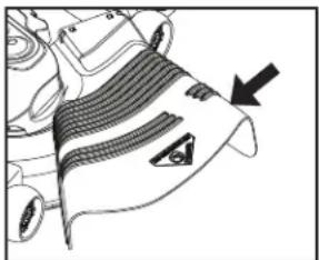 HUSQVARNA YTH24V54 - POUR ARRÊTER LES LAMES DETONDEUSE - 2