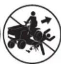 HUSQVARNA YTH24V54 - WARNING! When loading or unloading this machine, do not exceed the maximum recommended operation angle of 15^ . - 2