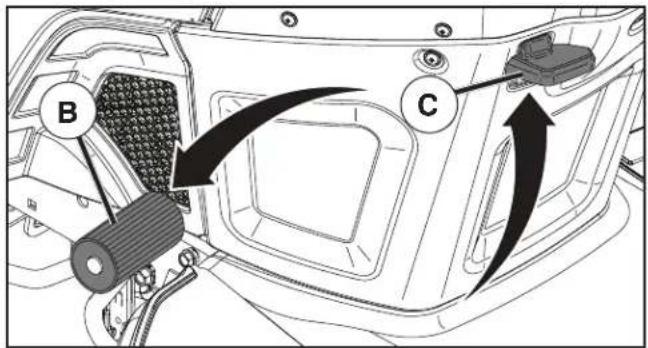 HUSQVARNA YTH24V54 - TO SET PARKING BRAKE (See Fig. 17) - 1