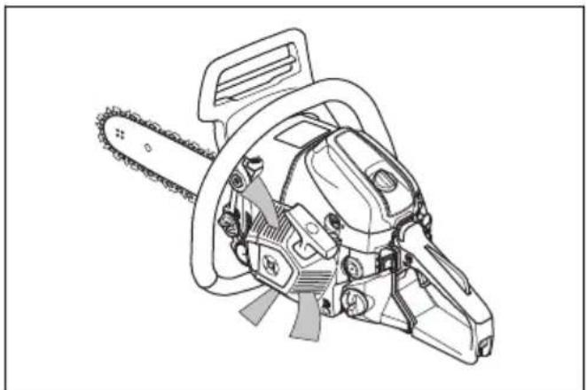 HUSQVARNA 543 XP - Sistema de limpeza de ar - 1