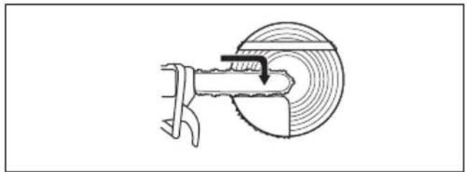 HUSQVARNA 543 XP - So machen Sie Kerbschnitte - 9