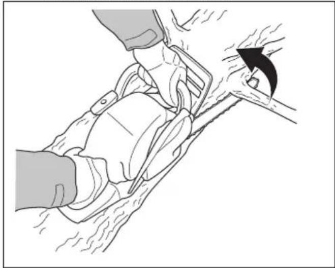 HUSQVARNA 543 XP - Pour utiliser la technique d'élagage - 4