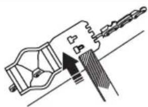 HUSQVARNA 543 XP - Pour régler la jauge de profondeur - 2