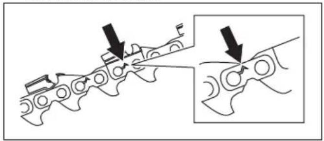 HUSQVARNA 543 XP - Per controllare l'attrezzatura di taglio - 1