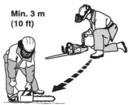 HUSQVARNA 543 XP - Sicherer Umgang mit Kraftstoff - 2