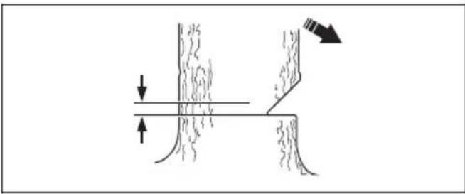 HUSQVARNA 543 XP - So machen Sie Kerbschnitte - 3