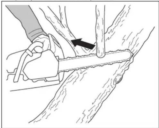 HUSQVARNA 543 XP - Pour utiliser la technique d'élagage - 6