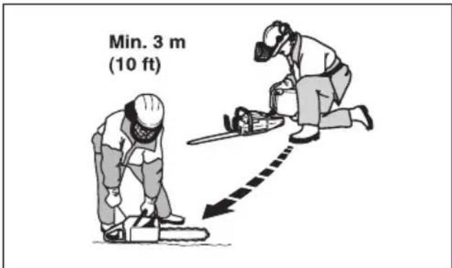 HUSQVARNA 543 XP - Seguidad en el uso del combustible - 2